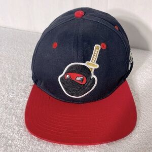 ROCKSMITH Black Red Ninja Snap Back Cap Hat